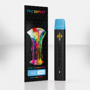Blue Razz Fun Dip 2G THCA Liquid Diamonds Hybrid Disposable
