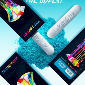 Blue Razz Fun Dip 2G THCA Liquid Diamonds Hybrid Disposable