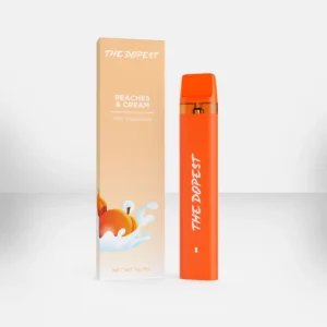Peaches & Cream - Sativa HHC Vape Disposable