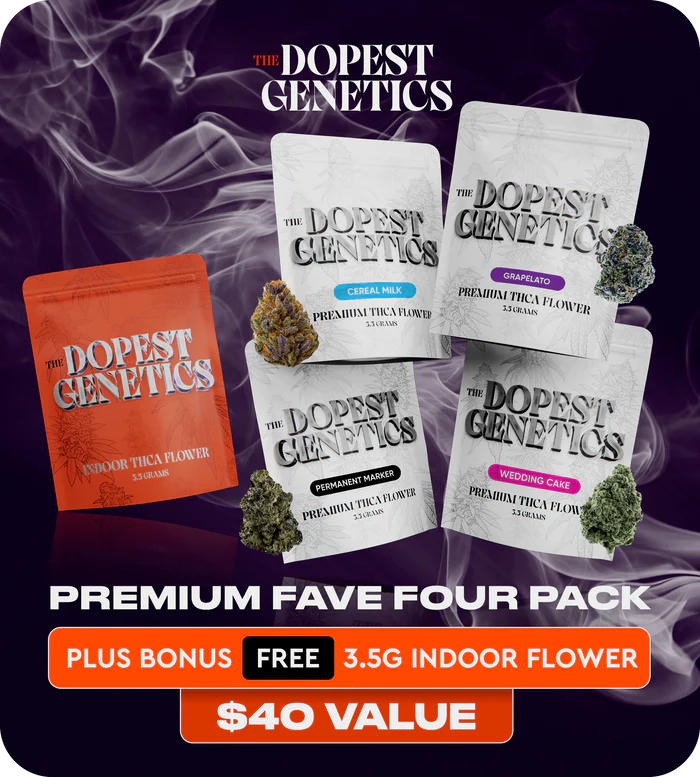 Flower Variety pack: 1/2oz+ for $99 plus a bonus FREE pack of 3.5g INDOOR flower