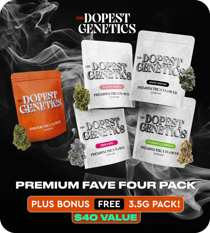 Flower Variety pack: 1/2oz+ for $99 plus a bonus FREE pack of 3.5g INDOOR Flower