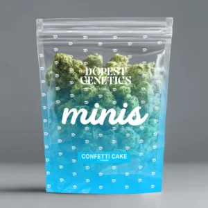 Half Ounce MINIS Confetti Cake Indica Flower 14 grams