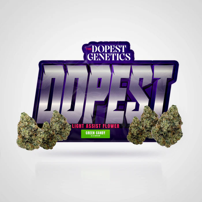 Premium GREEN CANDY Sativa Flower