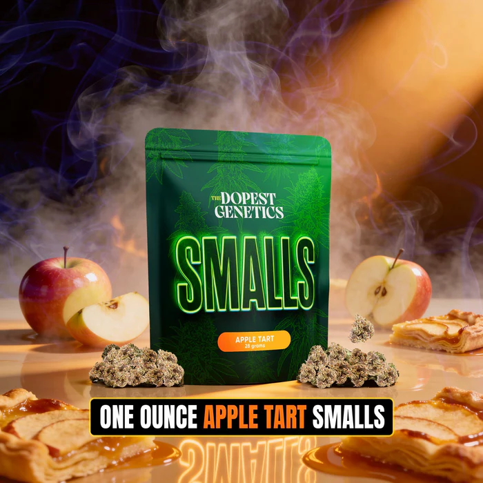 Smalls: Apple Tart hybrid flower 28 grams
