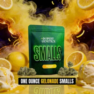Smalls: Gelonade sativa flower 28 grams
