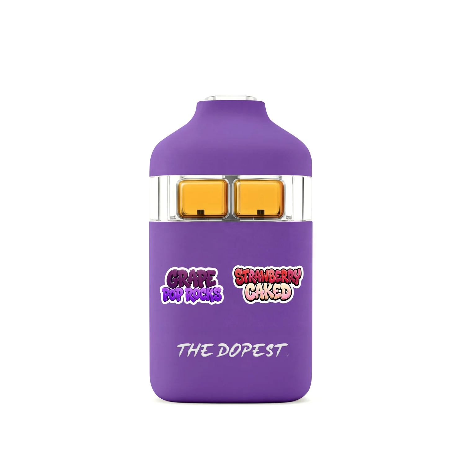 GRAPE POP ROCKS x STRAWBERRY CAKED — 2G THCA Dual Flavor Disposable