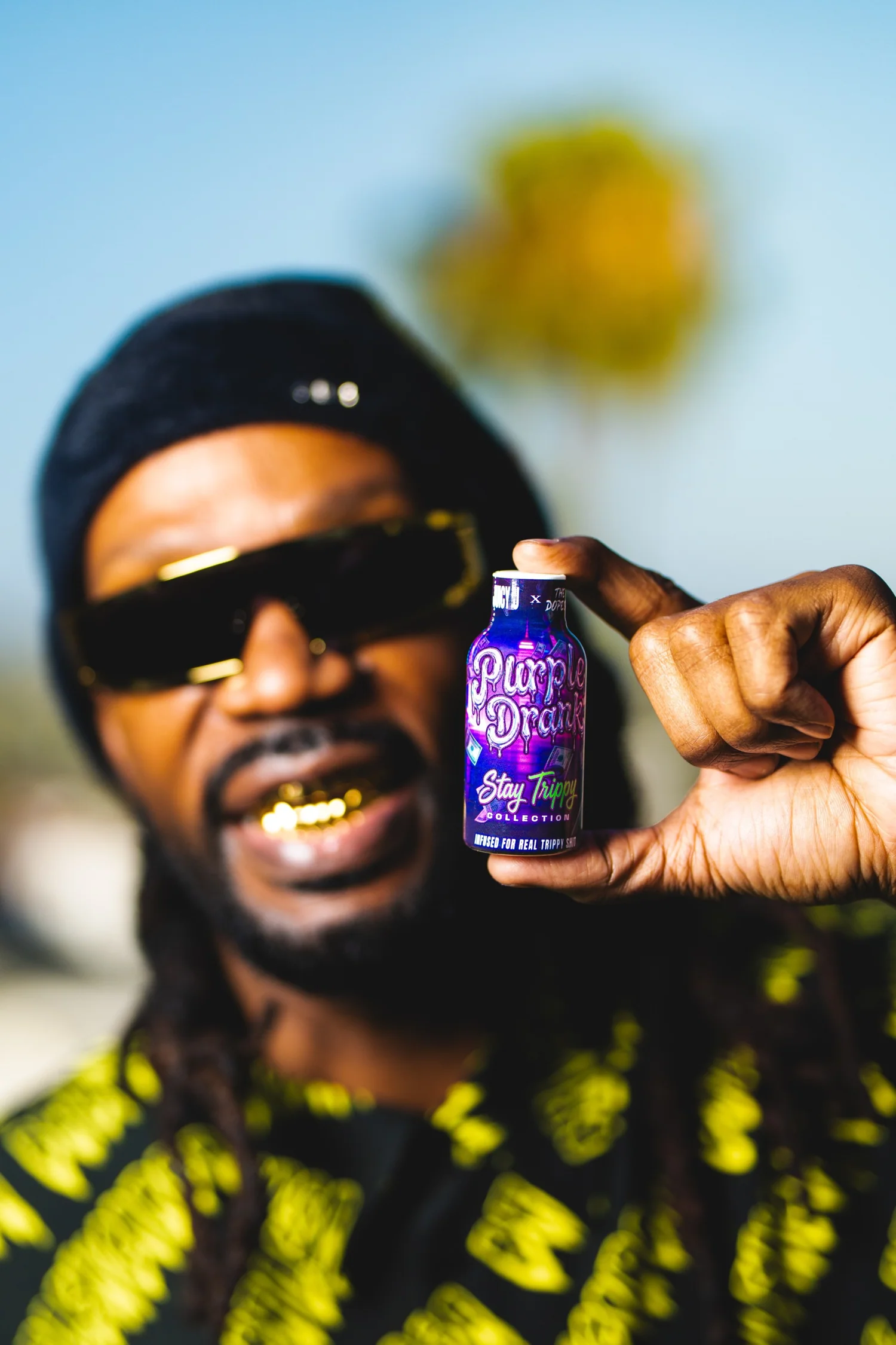 Juicy J X The Dopest 200mg Syrup: Purple Drank