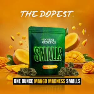 Smalls: Mango Madness Sativa flower 28 grams