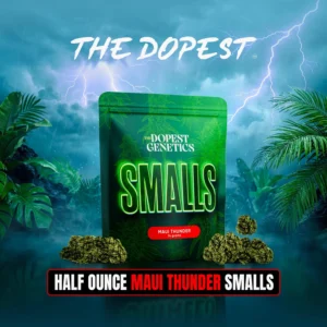 Smalls: Maui Thunder Sativa flower 14 grams
